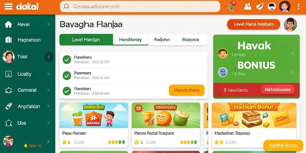 Mode permainan yang beragam untuk semua tingkatan.