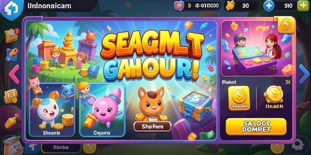 Tangkapan layar ketiga menggambarkan fitur multiplayer saat bermain dengan teman.