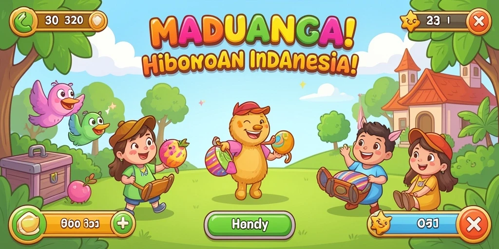 Level menantang yang membuat adrenalin meningkat.